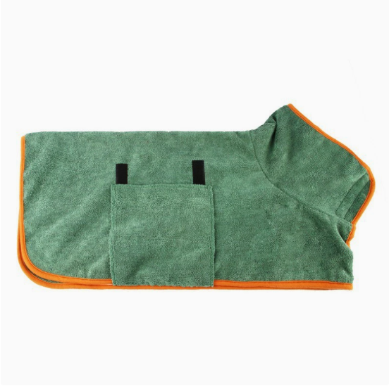 Bata de Baño para Mascotas de Secado Rápido